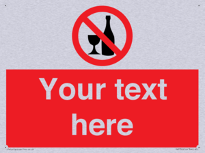 Custom prohibition no alcohol